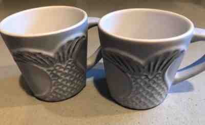Lot of 2 Starbucks Coffee Ceramic Espresso Cup Siren Mermaid Tail NWOT 2016 - Sold on eBay Nov, 26th 2018 for $30.00