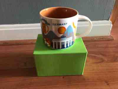 Starbucks Coffee 14oz GERMANY mug YAH YOU ARE HERE 2017 Cup NWT - Sold on eBay Nov, 28th 2018 for $36.99