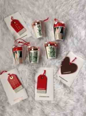 Starbucks 2017 Holiday Ornament 9 pack! - Sold on eBay Nov, 28th 2018 for $35.80