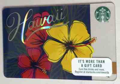 RARE! FIFTEEN (15X) 2017-18 Starbucks HAWAII HIBISCUS FLOWER Card Lot Coffee - Sold on eBay Nov, 28th 2018 for $9.00