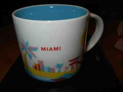 Starbucks MIAMI "You Are Here" Collection 2017 Coffee MUG Excellent - Sold on eBay Nov, 28th 2018 for $14.49