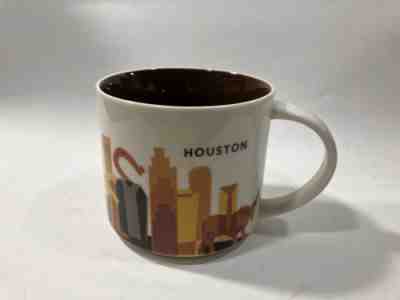 Starbucks YOU ARE HERE Collection HOUSTON Texas 2017 14 Oz EUC - Sold on eBay Nov, 28th 2018 for $10.00