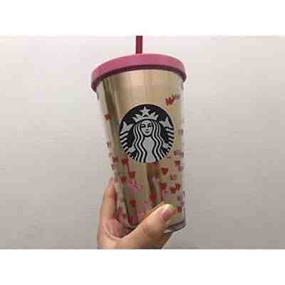 Overseas Limited Starbucks 2017 Valentine's season tumbler rare limited - Sold on eBay Nov, 27th 2018 for $152.05
