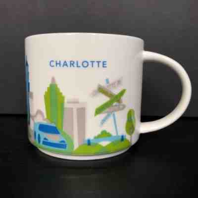 Starbucks Coffee Mug Charlotte You Are Here Collection 2017 - Sold on eBay Nov, 27th 2018 for $11.70