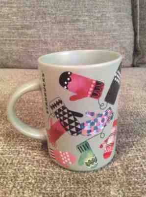 STARBUCKS 2017 MULTI COLOR WINTER MITTENS COFFEE MUG CUP 12 FL OZ NEW - Sold on eBay Nov, 27th 2018 for $14.99