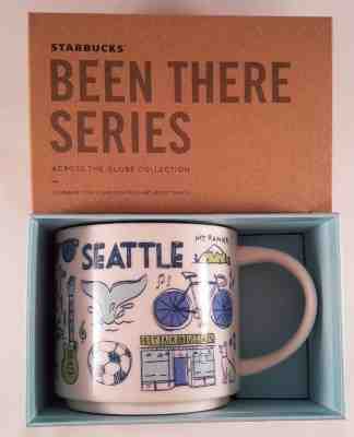 Starbucks Been There Series Seattle Mug Dated 2017 14 Oz Coffee Cup Collectible - Sold on eBay Nov, 26th 2018 for $24.00