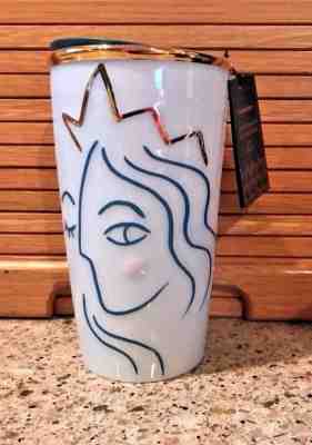 2017 starbucks anniversary siren mermaid White mug cup ceramic tumbler  NWT  - Sold on eBay Nov, 26th 2018 for $26.99