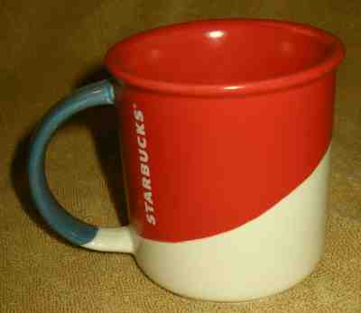 2017 Starbucks Coffee Mug Red, White and Blue 12 FL. Oz.  - Sold on eBay Nov, 26th 2018 for $7.99
