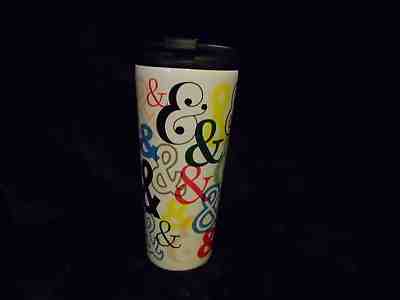 STARBUCKS COFFEE 2017 COLORFUL & & & SIGNS 12 OZ STAINLESS STEEL TRAVEL MUG  NEW - Sold on eBay Nov, 26th 2018 for $19.99