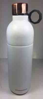 Starbucks 2017 White Travel Bottle Double Wall Stainless Steel 20 fl oz - Sold on eBay Nov, 26th 2018 for $21.99