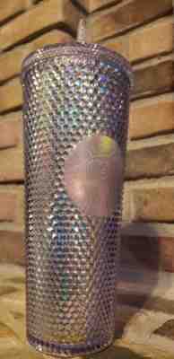 Starbucks 2018 Holiday Iridescent Rainbow Glitter Tumbler Traveler Cold Cup - Sold on eBay Nov, 28th 2018 for $32.00