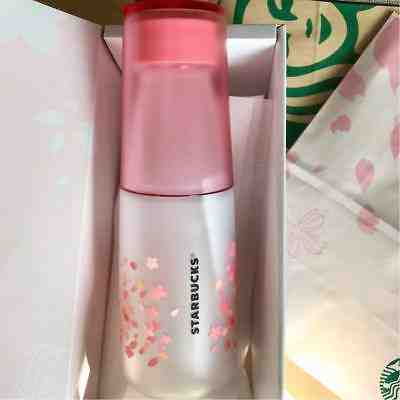Starbucks Japan 2018  SAKURA 2018 Sakura Cherry Blossom Clave Bottle Frost 500ml - Sold on eBay Nov, 27th 2018 for $55.00