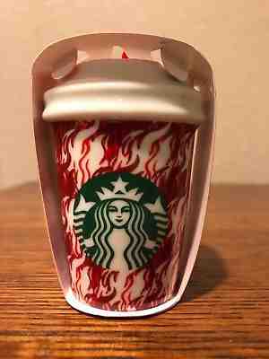 New Starbucks 2018 Red Houndstooth Holiday Christmas Ornament - Sold on eBay Nov, 27th 2018 for $12.99