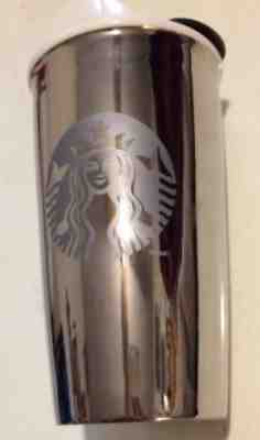 2012 STARBUCKS Limited Edition WHITE GOLD Double Walled Ceramic Tumbler 12oz New - Sold on eBay Nov, 29th 2018 for $37.99