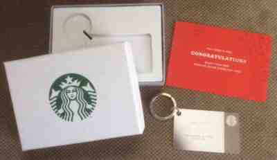 2014 Limited Edition Starbucks .925 Sterling Silver Gift Card Keychain $0 - Sold on eBay Nov, 28th 2018 for $119.95