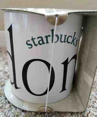 NIP Starbucks Coffee London City Mug Series 20oz 1994 RARE HTF NEW - Sold on eBay Nov, 27th 2018 for $12.99