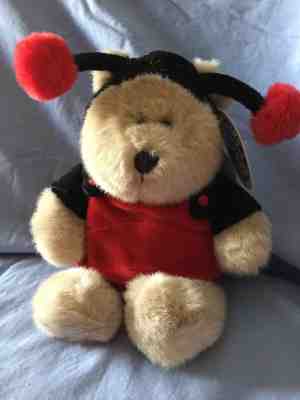 Starbucks Bearista Bear 2001 14th Edition - Ladybug lady bug Valentines NWT - Sold on eBay Nov, 3rd 2018 for $12.88