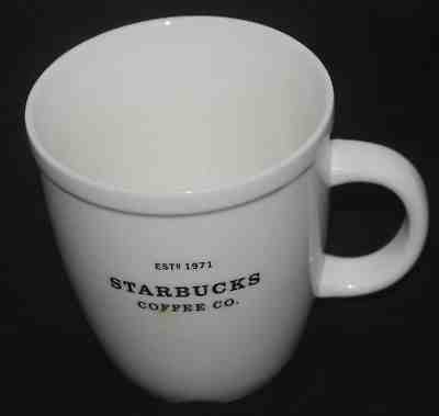 STARBUCKS Coffee Company 2001 Barista Abby Abbey Mug Cup White Large 18 Ounce - Sold on eBay Sep, 30th 2018 for $5.00