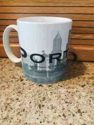 2002 Starbucks Portland City of Roses Mug Skyline Series One 18 oz - Sold on eBay Nov, 30th 2018 for $9.99