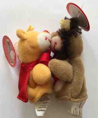 NWT 2003 Starbucks Kissing Lion + Lioness Finger Puppet Magnetic Love Valentine - Sold on eBay Nov, 30th 2018 for $19.99
