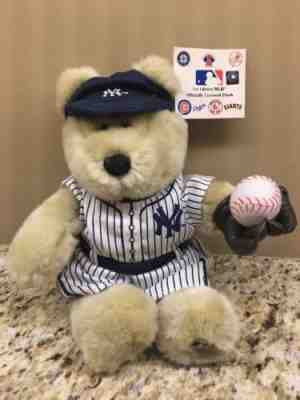 Starbucks Coffee Bearista Plush10" Bear New York  NY Yankees 2003 1st Ed MLB NEW - Sold on eBay Nov, 30th 2018 for $20.00