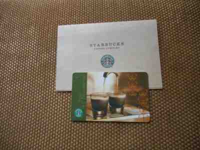 2003 TAIWAN ' 3RD ISSUE' DOUBLE -SHOT  STARBUCKS CARD W/SLEEVE--VERY HTF - Sold on eBay Nov, 29th 2018 for $35.00