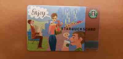 2003 Starbucks Enjoy Card Old Logo Series 6022 - Sold on eBay Nov, 28th 2018 for $3.58