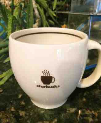 Starbucks coffee cup ceramic white mug 2004  - Sold on eBay Nov, 28th 2018 for $12.99