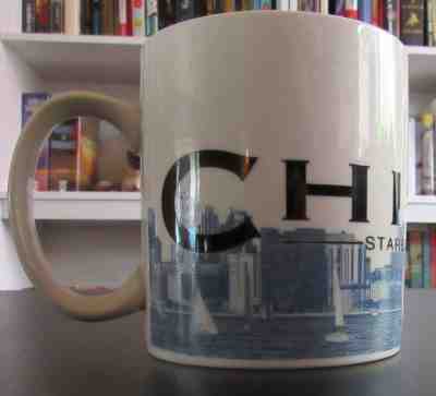 Starbucks 2005 Barista Skyline Series-CHICAGO The Windy City-16oz Coffee Mug Cup - Sold on eBay Nov, 30th 2018 for $17.99