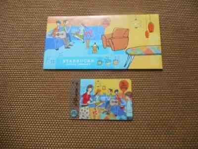 2005  TAIWAN 'GEM MINT' "WE ARE FAMILY" STARBUCKS CARD W/SLEEVE - Sold on eBay Nov, 30th 2018 for $75.00