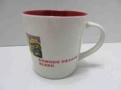Starbucks Komodo Dragon Blend Large Mug 2005 White w/ Red Asia Pacific Coffee  - Sold on eBay Nov, 29th 2018 for $11.91