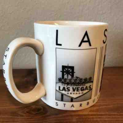 Las Vegas City Scenes Starbucks Coffee Mug Cup 2005  - Sold on eBay Nov, 29th 2018 for $5.94