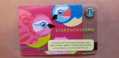  STARBUCKS Card 2005 Birds Series 6027 Old Logo Pin Intact - Sold on eBay Nov, 28th 2018 for $3.47
