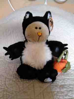 Starbucks Bearista 41st Edition 2005 Black Cat Halloween Bear Plush - Sold on eBay Nov, 7th 2018 for $3.99