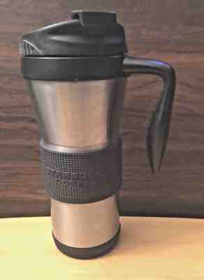 Starbucks 2006 Stainless Steel Insulated Cup Travel Mug/Tumbler with Padded Side - Sold on eBay Dec, 1st 2018 for $24.95