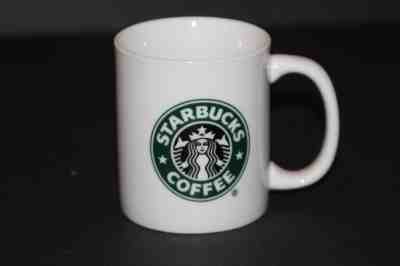 Starbucks Coffee CLASSIC  2006 green Mermaid White Ceramic Coffee Tea Mug Cup - Sold on eBay Nov, 29th 2018 for $11.43
