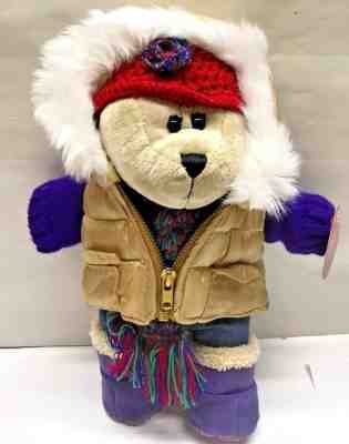 Teddy Bear 2006 STARBUCK BEARISTA 52 Coffee Plush Crochet Flower Red Hat Society - Sold on eBay Nov, 28th 2018 for $4.00