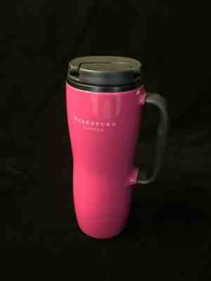 Hot Pink 2006 Starbucks Hot/Cold Travel Coffee Mug/Tumbler 16oz. - Sold on eBay Nov, 28th 2018 for $15.00