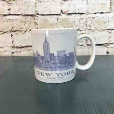 Starbucks Mug New York City The Big Apple 2006 Coffee Cup 18 oz. - Sold on eBay Nov, 28th 2018 for $12.99