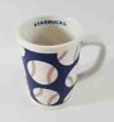Starbucks Baseball Jumbo Coffee Mug Large 16 oz 2007 Red White Blue - Sold on eBay Nov, 30th 2018 for $9.26