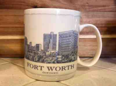 Starbucks Architect Series Fort Worth Texas Coffee Mug 2007 18 ounce Cowtown - Sold on eBay Nov, 30th 2018 for $12.99