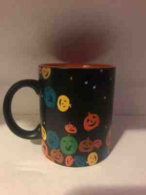 STARBUCKS Coffee Mug  2007 Halloween Jack O' Lantern Colorful Pumpkins 12oz— - Sold on eBay Nov, 30th 2018 for $4.98