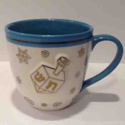 2007 Starbucks Coffee Jewish Holiday Hanukkah Dreidel Coffee Tea Cup Mug. - Sold on eBay Nov, 29th 2018 for $15.99