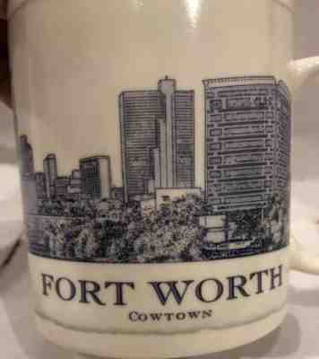 Starbucks Architect Series Fort Worth Cowtown Coffee Mug 2008 18 ounce - Sold on eBay Nov, 30th 2018 for $19.75