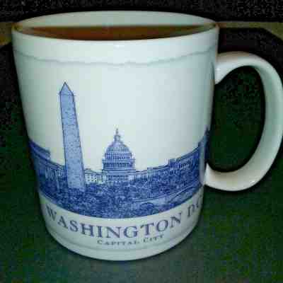Starbucks Mug Washington DC Capital City Architecture Cup 18 Oz 2008 - Sold on eBay Nov, 30th 2018 for $9.95