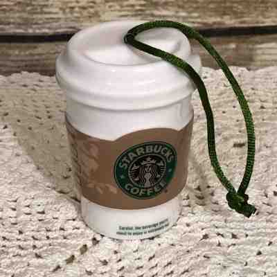 2008 Starbuck Holiday To Go Cup Christmas Ornament - Sold on eBay Nov, 30th 2018 for $8.99