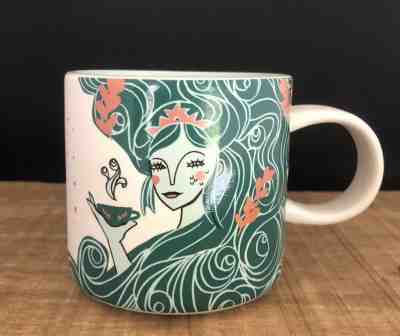 NEW Starbucks Mermaid Siren Aqua Mug Holiday 2018 12 oz Coffee Cup - Sold on eBay Dec, 1st 2018 for $28.99