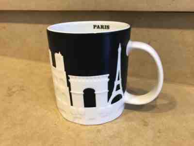 Starbucks Coffee Cup Mug Paris City Collector Series Mugs 16oz - Sold on eBay Dec, 1st 2018 for $17.00
