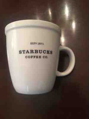 2001 Starbucks Barista Ceramic Mug, Excellent Used Condition, White - Sold on eBay Dec, 1st 2018 for $7.99