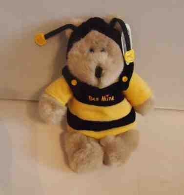 Starbucks BEE MINE Bearista Teddy Bear Plush 9th Edition 1999 BUMBLE BEE Wings - Sold on eBay Dec, 1st 2018 for $6.99